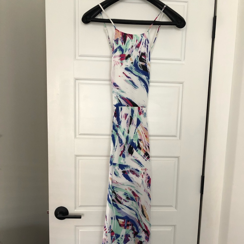 Multicolor maxi dress
